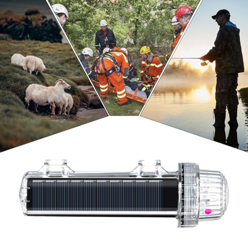 Luz de advertencia marina solar e inteligente para seguridad en muelle y construcción 4