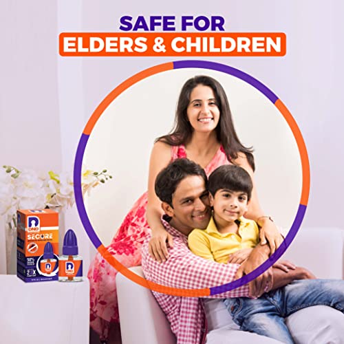 DND-Mosquito-Repellent-Refill-Liquid-Vapouriser-with-50-Extra-Power-Orange-Violet-45-ml-Each-Pack-of-6