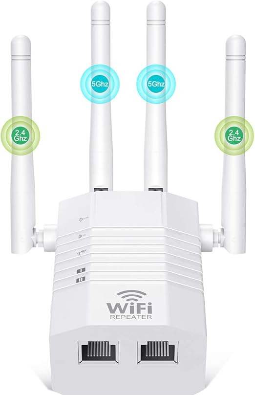 WLAN Verstärker 1200Mbit/s WLAN Repeater WiFi Repeater Mit LAN/WAN Port