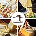 Imagen de Máquina Para Derretir Queso 1000W Calentamiento Rápido Multiusos Fundidor de Queso Raclette Grill Acero Inoxidable