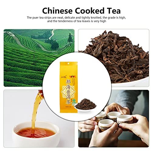 150g South Puer Chá Cozido, Chá Velho do Palácio, Chá Chinês Perfumado Forte de Folhas Soltas para P