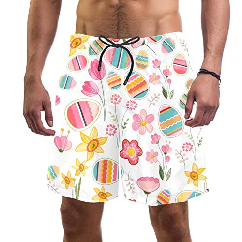 Maillots de bain pour hommes JDEZ short de plage imprimé fleuri piscine
