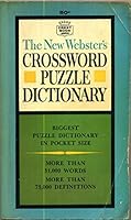 The New Webster's Crossword Puzzle Dictionary B0012FZG0G Book Cover