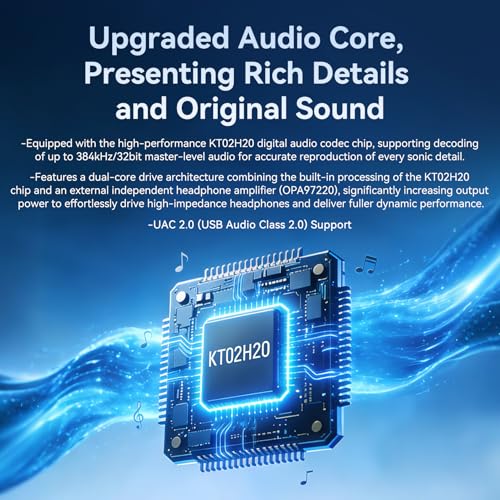 Image of 2026 KBEAR TC06 USB C DAC with Headphone Amplifier, Portable Mini DAC Amp with 3.5mm 4.4mm Output, HIFI Hi-Res USB C to 3.5mm Audio Adapter for KZ ZS10 PRO IEM,Work with PC /Laptop /Phone(Silver)