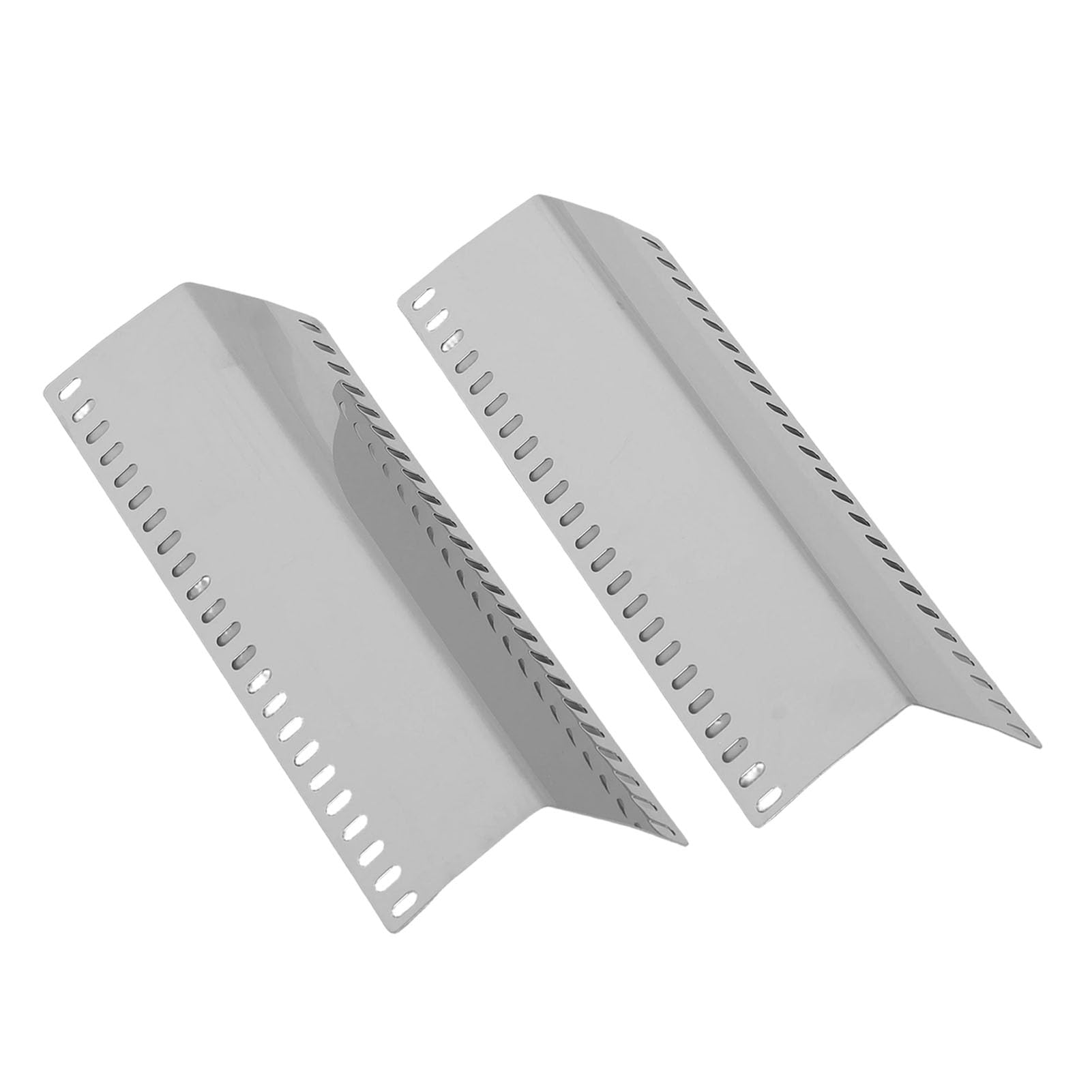 Tangxi Piastre Riscaldanti per Barbecue 8 Pezzi, Coperchi Bruciatore Durevoli in Acciaio Inossidabile Cottura Efficiente, Sostituzione per Griglie Domestiche, Dimensioni 26 Cm