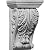 Ekena Millwork COR05X03X08ED 5 1/4-Inch W x 3 1/4-Inch D x 8 3/8-Inch H Edinburgh Corbel