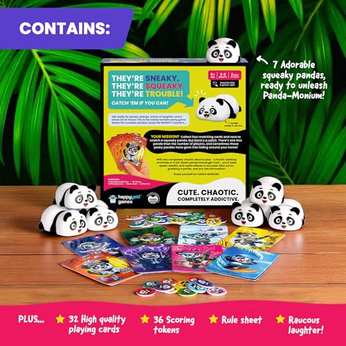 Pandamonium juego de mesa para familias 5+ años miniatura 6