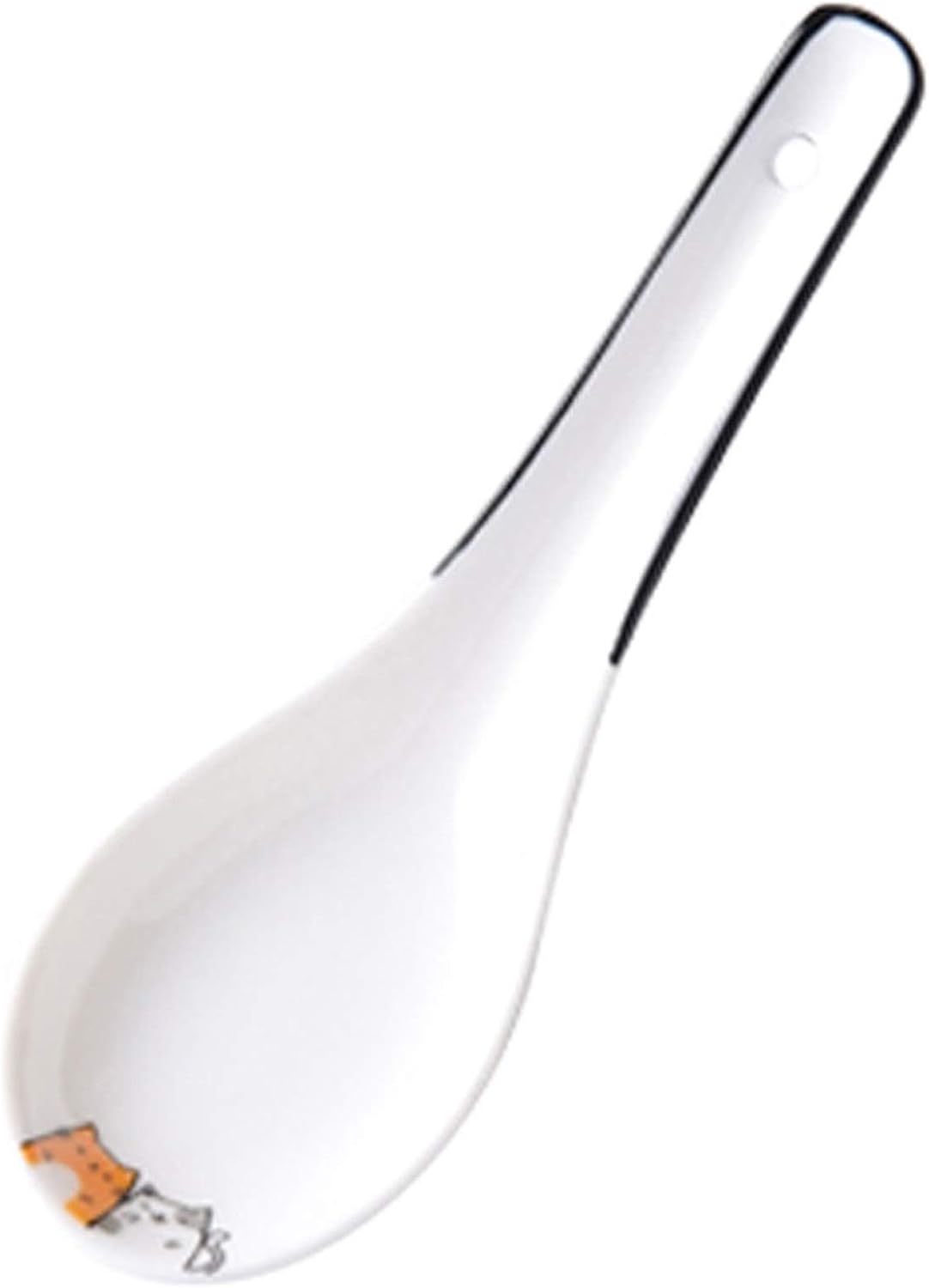 Scoop Cute Ceramic Spoon Set Consumer and Commercial Creative Rice Spoon 10 Pieces of Japanese Style Tableware Porcelain Spoon Soup Spoon