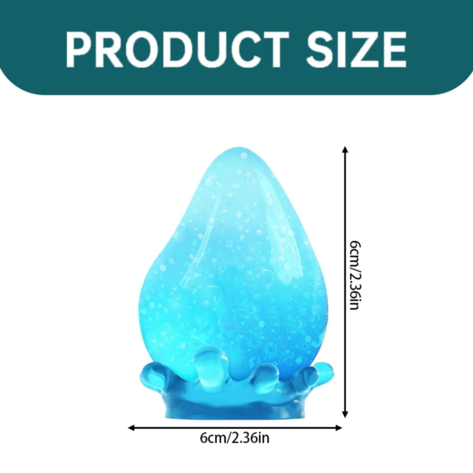 FQZWONG 1 Packs Dream Drop Stress Balls for Adults Fidget Adults, Fidgets Silicone Sensory for Autism, ADHD, Sensory Stress Relief Birthday Day Gifts1 — view 3