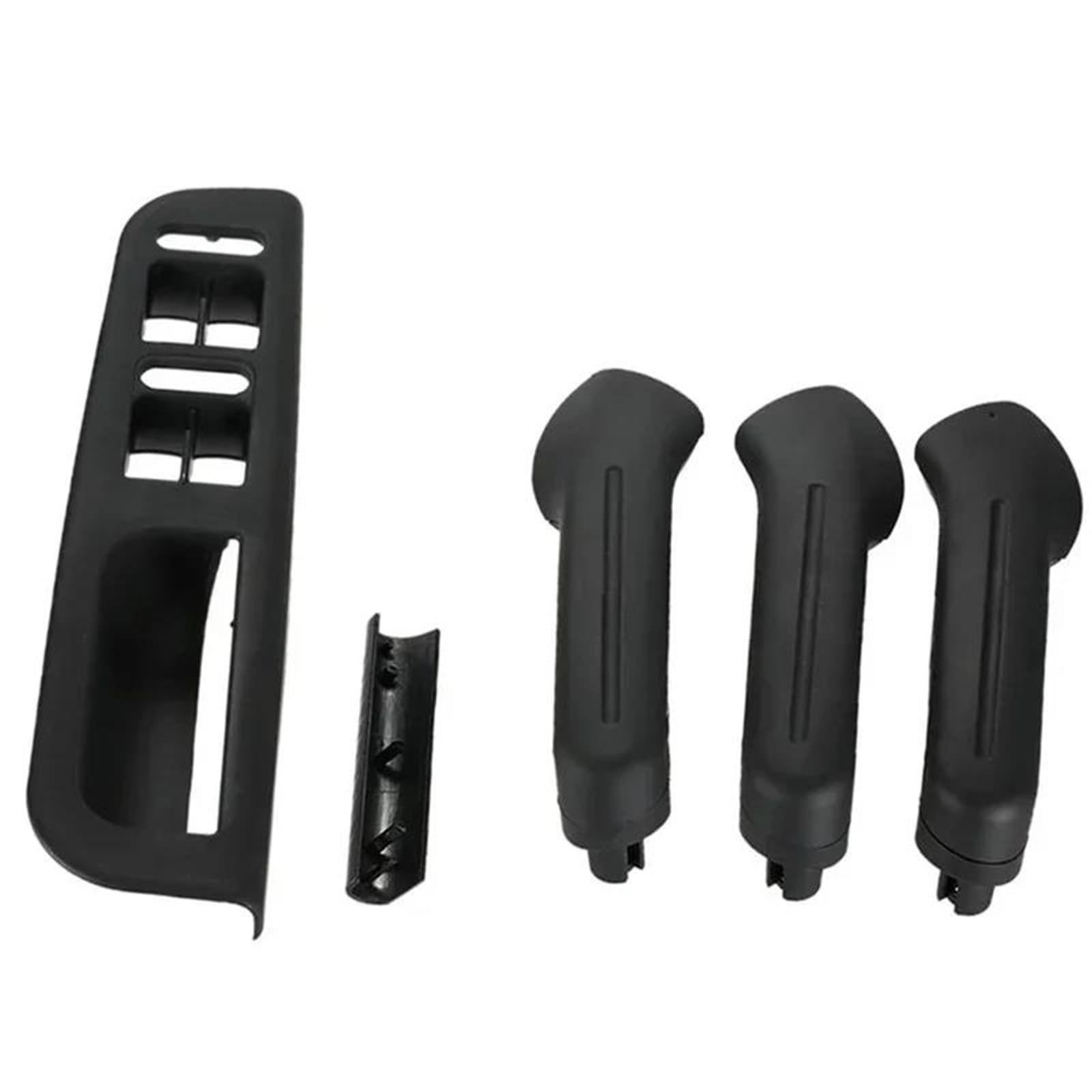 LVXVMOZEOK Interior Door Handle Armrest for Bora for Golf 4 for MK4 for Jetta 1999-2004 3B1867171E Front Rear Left Right Door Black Pull Grab Handle(Black)