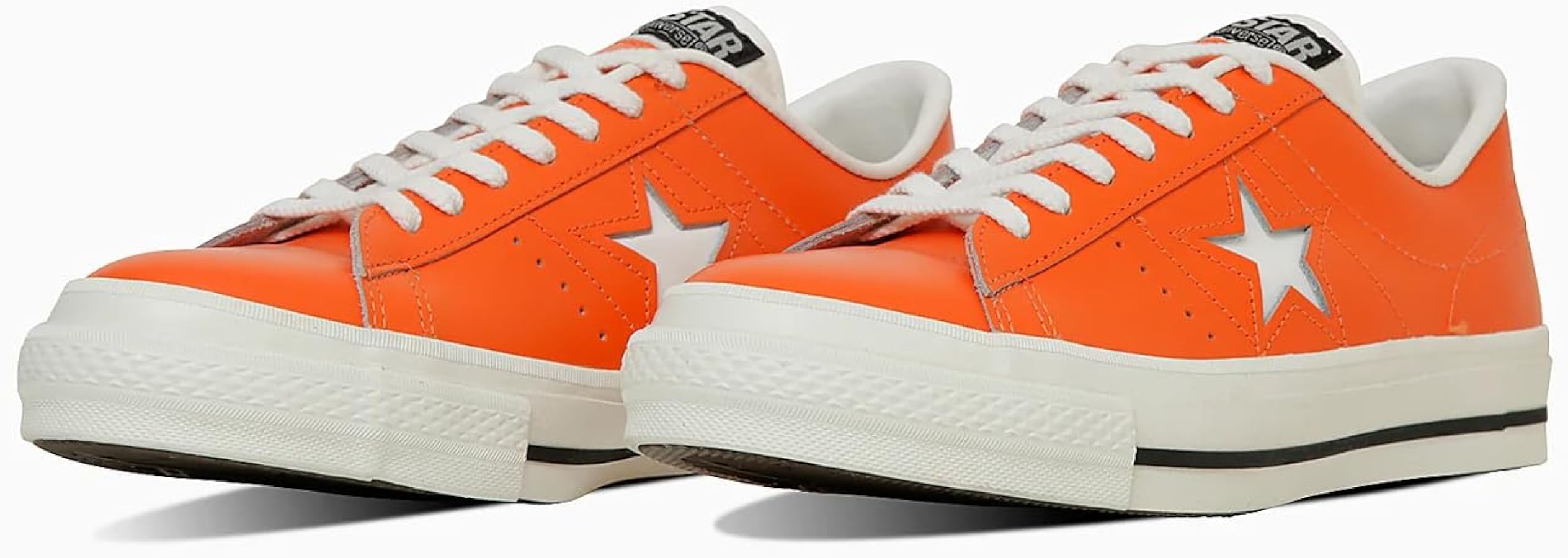 コンバース　ワンスターステッチ　ホワイト　ブルー　オレンジ　26センチ コンバース ワンスターステッチ ホワイト ブルー オレンジ 26センチ