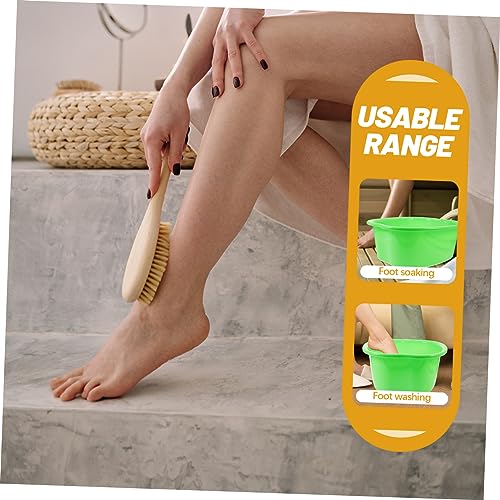 Spa de pies masajeador verde para uso en casa miniatura 5