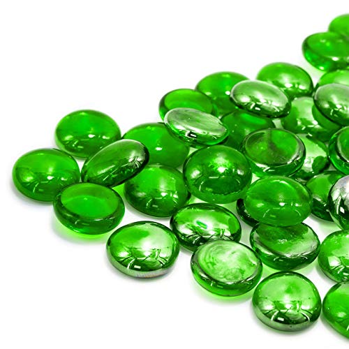 Bond Manufacturing LavaGlass Classic Cut Vetro Lavico Per Braciere - Crystal Cove, Riempimento Per Camino A Gas