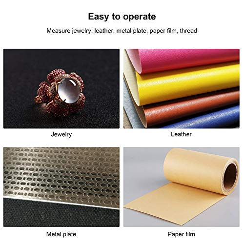 Medidor de espesor para cuero con escala fina hasta 20mm miniatura 5