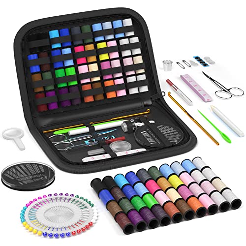 Coquimbo Sewing Kit for Traveler, Adults, Beginner, Emergency, DIY Sewing Supplies Organizer Filled...