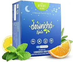 Desinchá - Chá - 60 Unidades - Frutado e Envolvente - Saquinhos