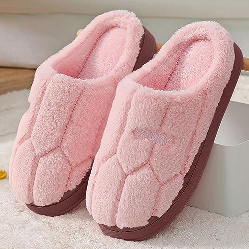 Slippers For Women Memory Foam,Women's Fuzzy Slip-on Slipper Warm Cozy Soft Plush Fluffy Lightweight Fur Lined Winter Indoor House Shoes2