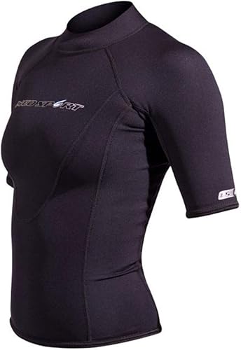 Vista 3 de NeoSport Wetsuits - Camiseta de manga corta para mujer