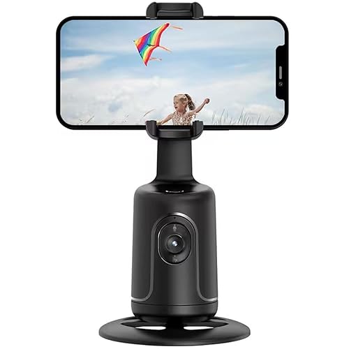 AI Mobile Stabilizer, Auto Face Tracking Tripod, Smart Gesture Live Streaming Mobile Automatic Intelligent Stabilizer, Smart Bluetooth Face-Tracking Stand, Face Tracking Desktop Phone Holder