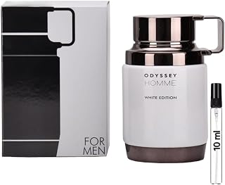 10ML (0.34 fluid ounce) Decant/Sample SMALL BOTTLE White Edition Odyssey Perfume for Men