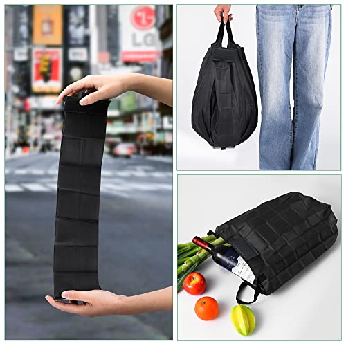 Elobay Reusable Grocery Bags Easy-Folding, Washable Shopping Bags With Foldable Card Structure #TOP6