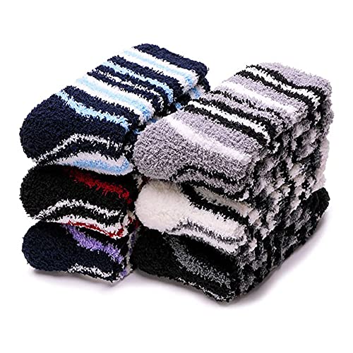 Meia Térmica Masculina Modelo Soft Felpuda Inverno: 3 pares sortidos