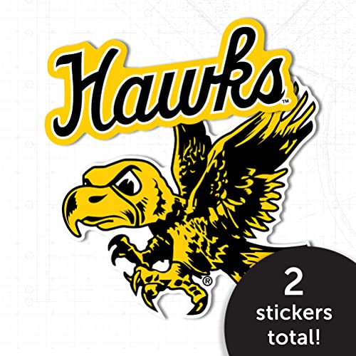 Vinilo de Iowa Hawkeyes Vintage V2 de 4 pulgadas el detalle ideal para coleccionistas 6