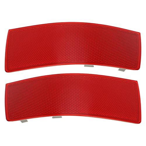 KIMISS 2Pcs Rear Bumper Reflector Light for Benz GLK-Class X204,