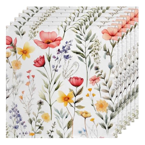 Servilletas de Tela Multicolor Pack x6 20x20 Pulgadas miniatura 1