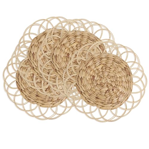 Set de 4 Platos Decorativos SARO LIFESTYLE 13x13 pulg miniatura 3