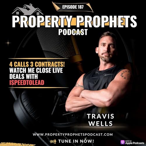 187. 4 Calls 3 Contracts! Watch Me Close Live Deals with ISpeedToLead Podcast Por arte de portada
