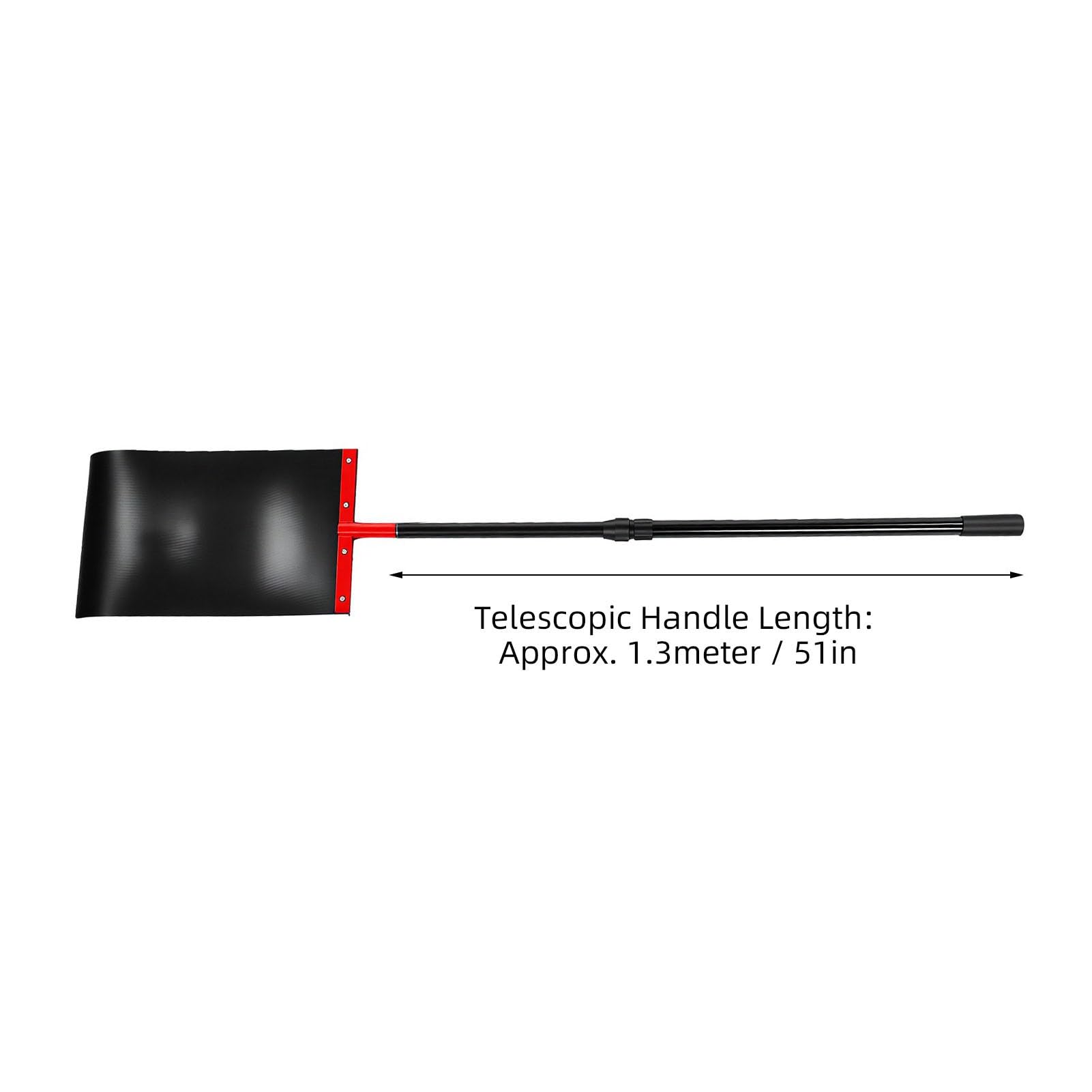 Generic Trapeador Portátil para Extinción de Incendios con Telescópico para Incendios de Pastizales Construcción de Goma Duradera 1,3 Metros