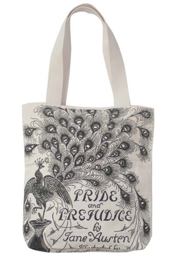 Out of Print Pride and Prejudice Book Vintage Tote Bag