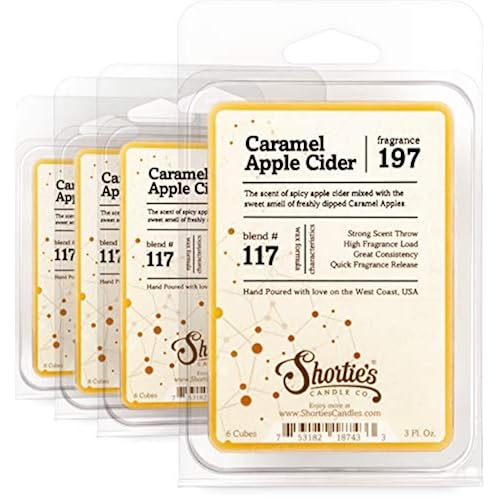 Shorties Candle Company Caramel Apple Cider Wax Melts