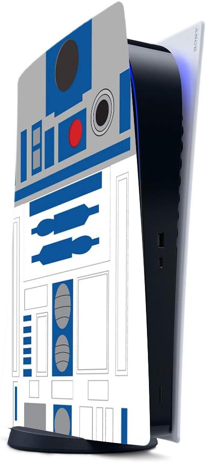 MightySkins Gaming Skin for PS5 / PlayStation 5 - Cyber Bot | Protective Viny wrap | Easy to Apply and Change Style | Made in The USA