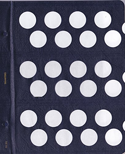 2009 Dc & Territories Clad & Silver Quarters Blank Album Whitman Classic No 9135 #TOP3