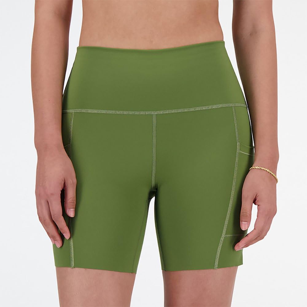New Balance Nb Sleek Pocket High Rise Short 6" - Shorty Kobiety