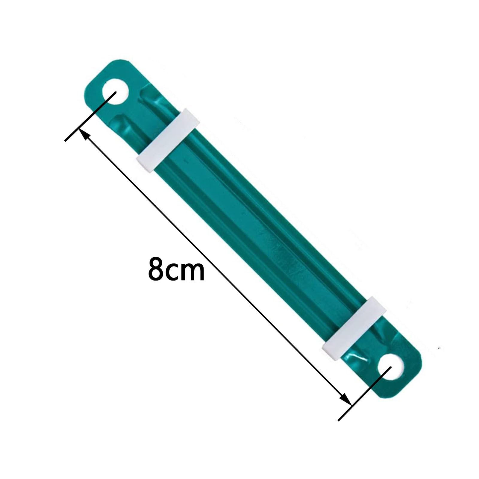 Bamyli 50PCS Paper Fasteners, 80mm Metal 2-Hole File Fastener, Filing Clip, File Strip Binders for Office School Folder Multicolor - Image 3