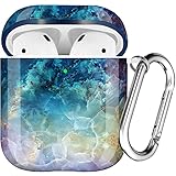 Youtec Airpods Case Cover, Airpods Protective Case Shockproof Hard PC Cover Skin Kit with Keychain...
