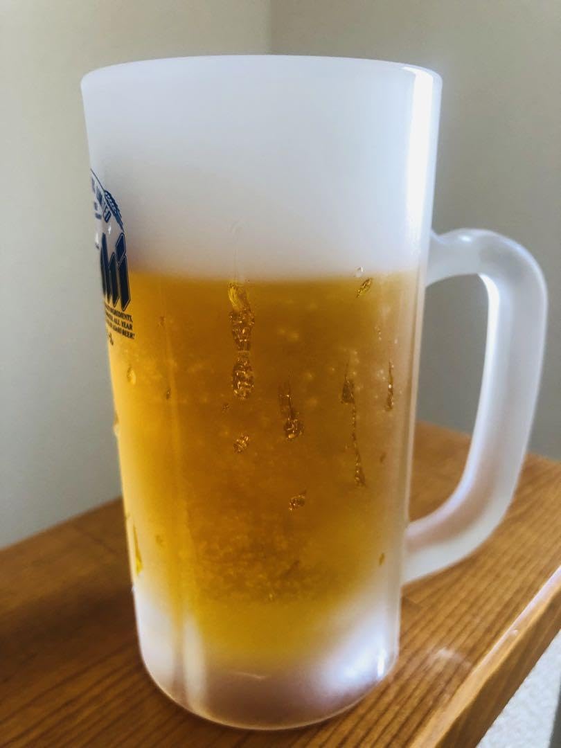 Amazon.co.jp: 実物大 食品サンプル アサヒビール ジョッキ 水滴付き