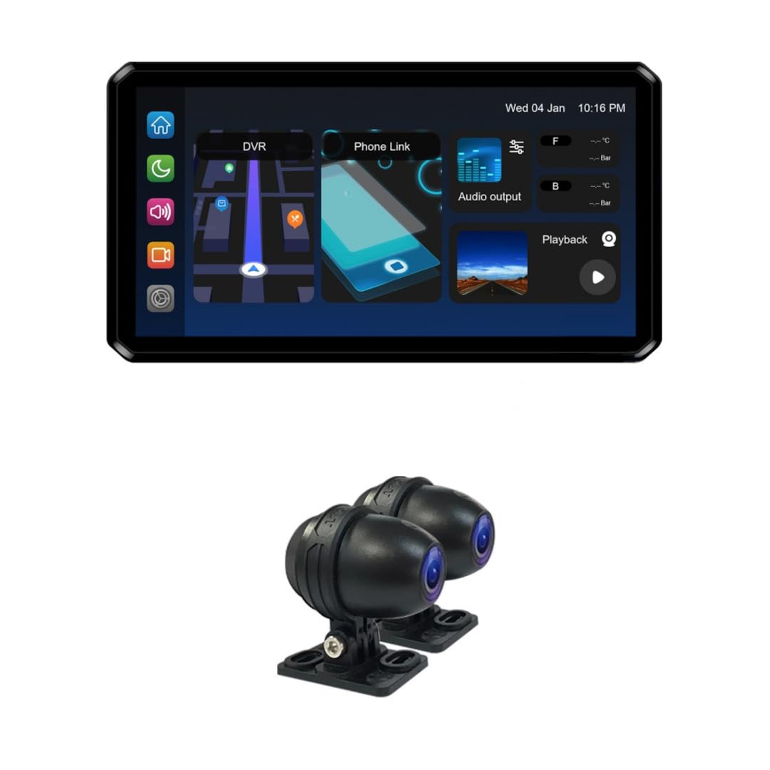 AlienRider M2 Pro Motorrad Multimediasystem + Kameras