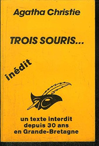 Trois Souris. [French] B0071MU74E Book Cover