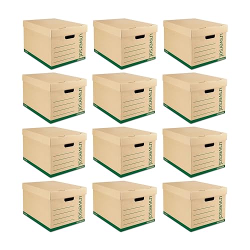 Universal 28224 Recycled Record Storage Box, Letter, 12 x 15
