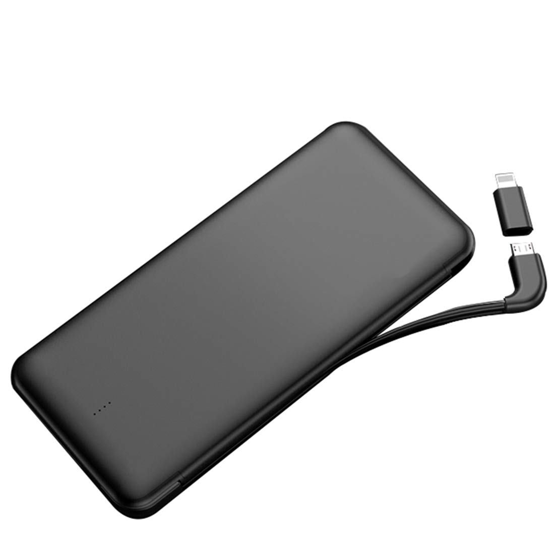 Power bank 10000mAh con cable integrado y pantalla LED indicadora de carga 8