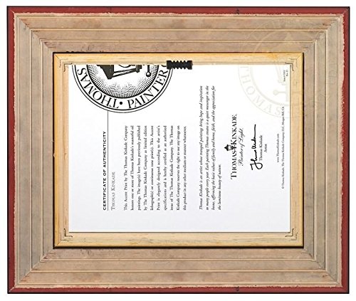 Thomas Kinkade Country Living Brushwork (Burl Frame)
