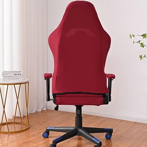 Miniatura 4 de DECHOUS 1 juego de fundas elásticas y lavables para silla de computadora, fundas protectoras para silla de oficina, protector para silla giratoria