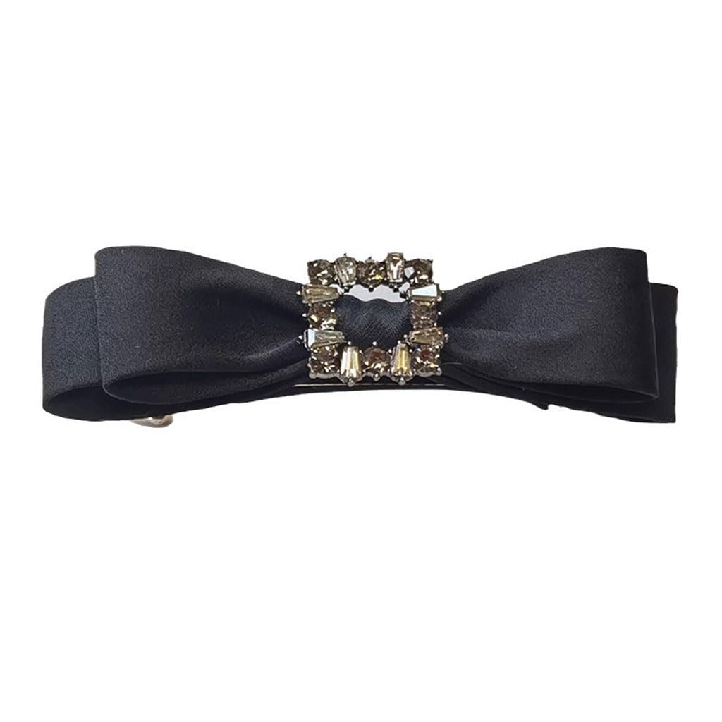 JFDBGU Fermaglio for Capelli con Fiocco Versatile for La Testa Posteriore delle Donne, Cucchiaio, Clip Superiore, Clip Orizzontale, Clip A Molla, di Cavallo