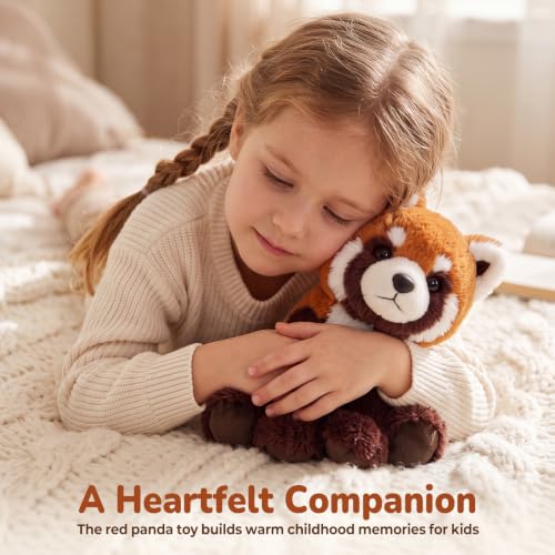 Ditucu Red Panda Stuffed Animal 8 inch Cute Realistic Plush Toys Ultra Soft Plushies Gifts for Kids by Ditucu - Used condition - Image 6