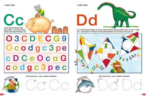 Fragenbär Vorschule: Buchstaben- und Zahlenspiele (Lerne mehr mit Fragenbär)