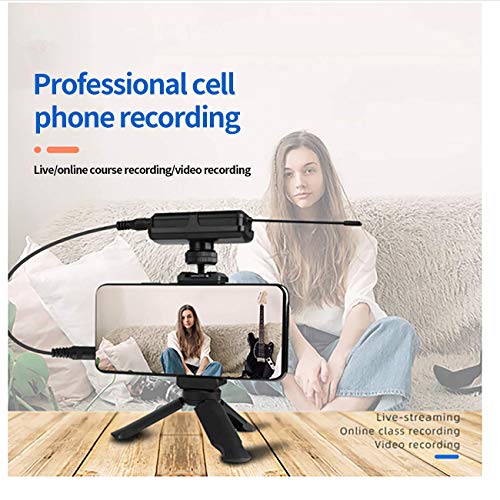 Depusheng Draadloos Lavalier Microfoonsysteem Reversmicrofoon met oplaadbare bodypack en ontvanger Draadloze… - Image 3